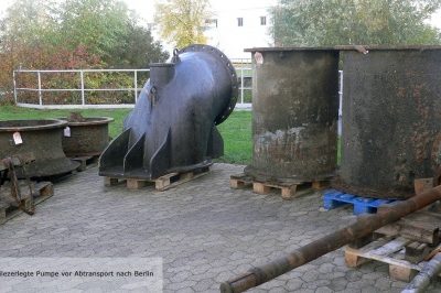 Revision einer Wolfsburger Regenwasserpumpe