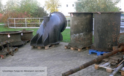 Revision einer Wolfsburger Regenwasserpumpe